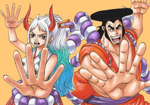 Кодзуки Оден Ямато One Piece — Ван пис Обои