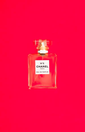 Обои с красной эстетикой Chanel No. 5 — Honor MagicPad4 Обои