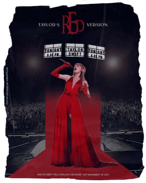 Red Taylors Version — Тейлор свифт Обои