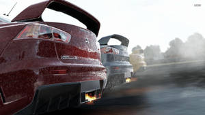 Красный автомобиль в разрезе из Project Cars