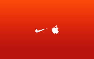 Крутая минималистичная эмблема Nike и Apple
