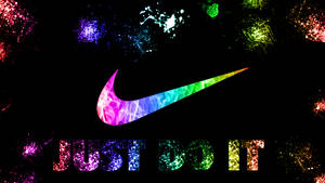Крутой Nike Радужный дым