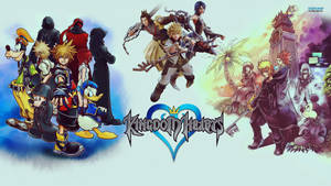 Крутой логотип Kingdom Hearts