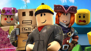Крутые обои с дизайнами и стилями аватаров в видеоигре Roblox.