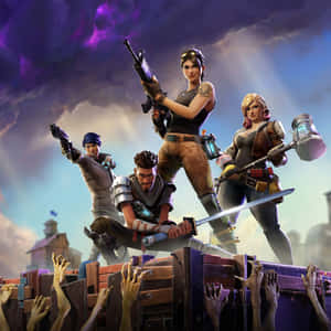 Крутой фон Fortnite — Крутой фортнайт Обои