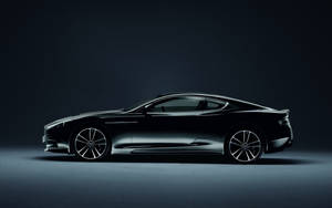 Крутой черный автомобиль Aston Martin обои — Машины Обои