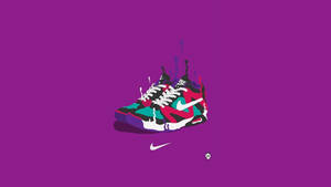 Крутые кроссовки Nike цифровое искусство