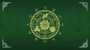 Линк готов встретить врагов в мире The Legend Of Zelda — Легенда о зельде гиф Обои