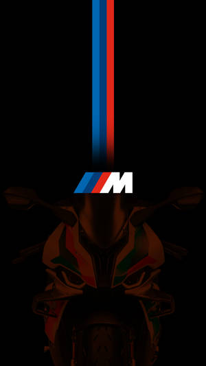 Логотип BMW M и мотоцикл — Bmw Обои