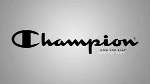 Обои Логотип Champion Черный — Нейтральный Обои