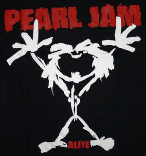 Логотип Pearl Jam в виде человечка — Honor Magic V Обои