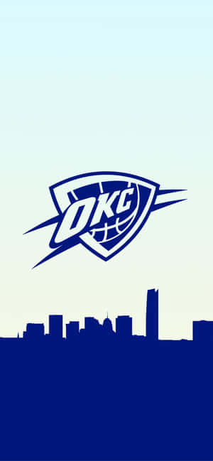 Логотип баскетбольной команды НБА Oklahoma City Thunders — Redmi Note 17 Pro Max Обои