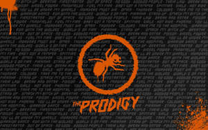 Логотип группы The Prodigy — Оранжевая эстетика Обои