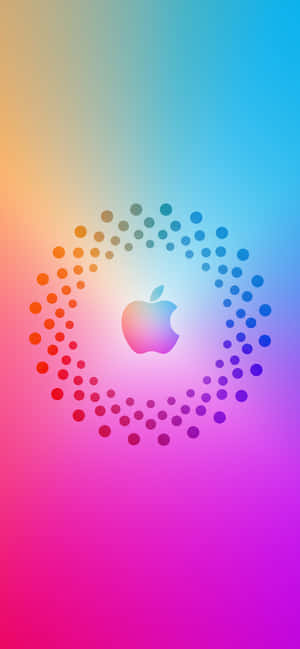 Логотип с точками Потрясающий Apple HD iPhone — Oppo Find X Обои