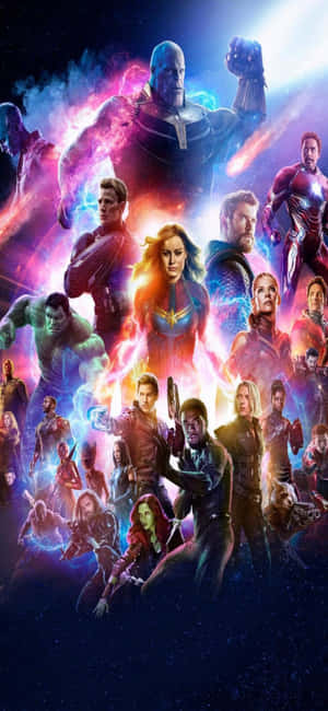 iPhone XS Marvel's Avengers фон — 荣耀Play 80 Обои