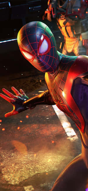 Miles Morales Iphone — Redmi Note 15 Обои