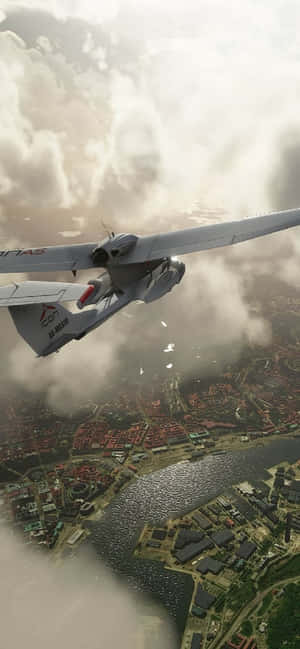 Android Microsoft Flight Simulator Фон — IQOO Z Обои