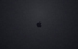 Маленький черный логотип Apple Mac