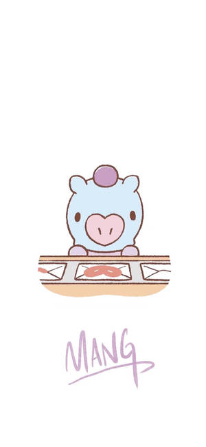 Обои с артом Манга Bt21 — iPhone 18 Pro Max Обои
