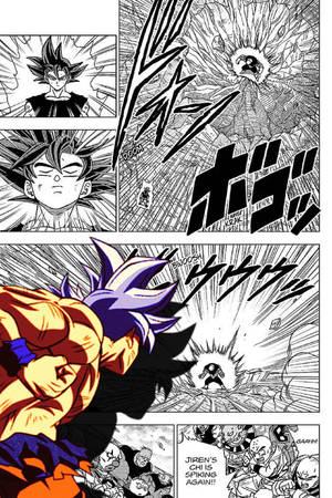 Обои с манга-панелью Dragon Ball — Манга панель Обои