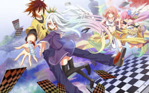 Фон No Game No Life — 游戏人生 Обои