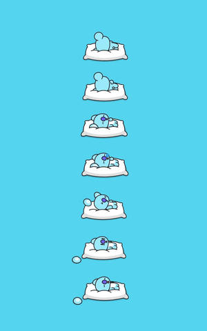 Милый BT21 Koya спит — Infinix Xpad 30 Pro Обои