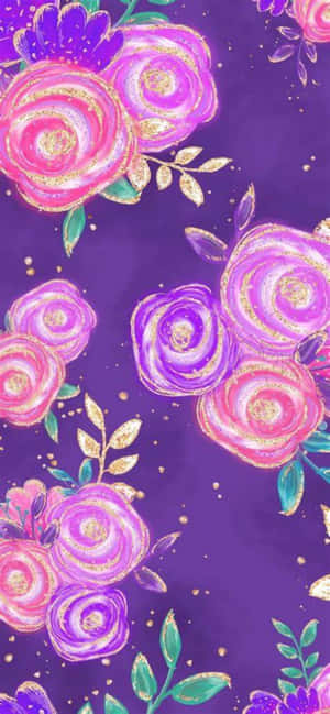 Cute Pink Purple — Oppo Reno15 F Обои