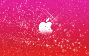 Милый розовый логотип Apple на обои — Милый розовый Обои