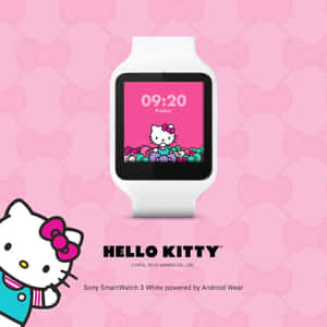 Милый циферблат Apple Watch Hello Kitty