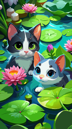 Кавайный, милый, костюм медведя, Hello Kitty, любопытный кот, котёнок