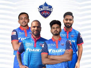 Обои Команда Delhi Capitals — 4:3 Обои