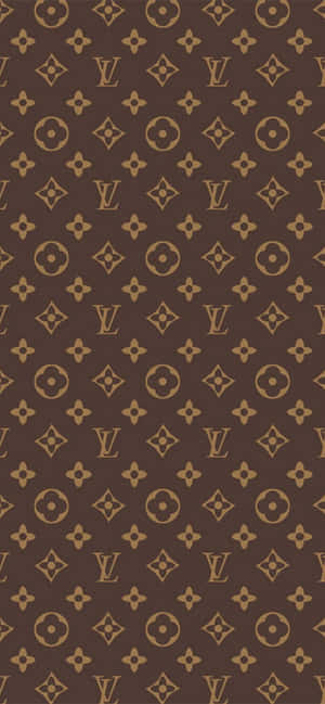 Узор Louis Vuitton — iPhone 13 Pro Обои