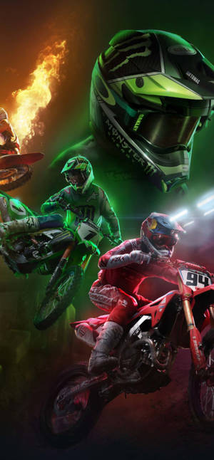 Fox Dirt Bike — Галактика A27 Обои