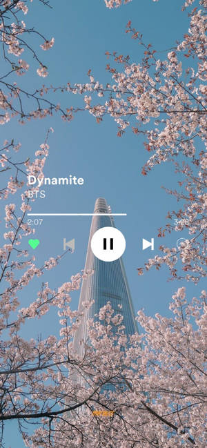 Обои Музыкальная эстетика BTS Dynamite — iPhone 16 Обои