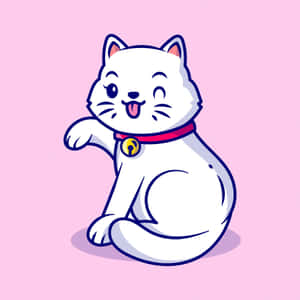 Картинки мультяшного кота — Мультяшный кот гиф Обои