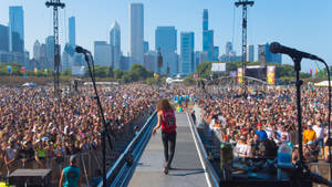 Обои Lollapalooza Chicago Daytime — iMac Обои