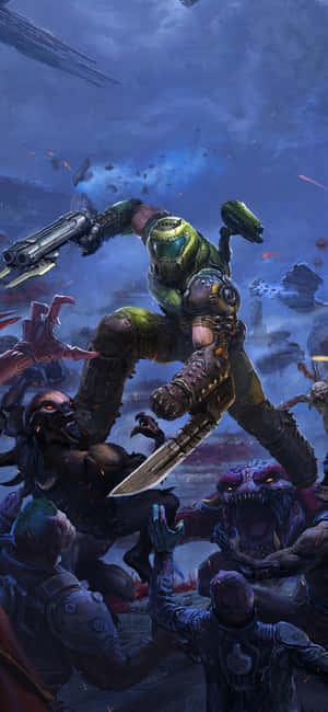 Doom Eternal Iphone — Redmi Note 15 Pro Обои