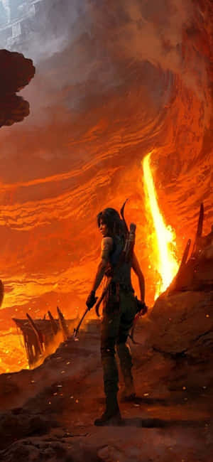 Iphone X Shadow Of The Tomb Raider Фон — Xiaomi 17 Обои