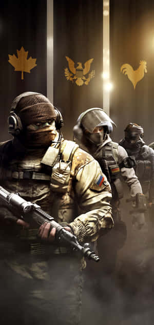 Фон Android Rainbow Six Siege — Tecno Pova Обои