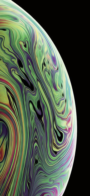 Насыщенный жёлто-зелёный обои Iphone Xs — iPhone Xs Обои