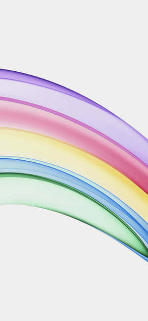 Белая радуга — Galaxy S25 Edge Обои