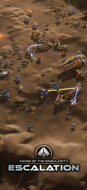 Iphone X Ashes Of The Singularity Escalation Background — Galaxy S24 FE Обои