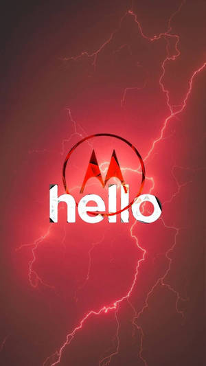 Новейший смартфон Motorola в руке — Samsung galaxy Обои
