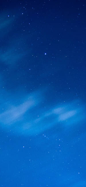 Ночное Небо Синий iPhone — Galaxy S24 Обои