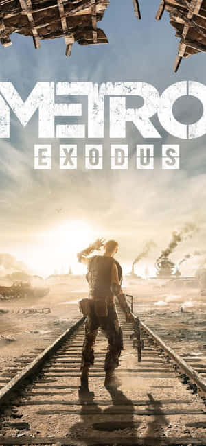 Iphone X Metro Exodus фон — Nubia Z70S Ultra Обои