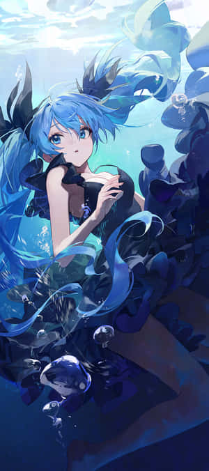 Hatsune Miku Phone — Huawei Mate X7 Обои