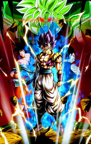 Откройте силу Dragon Ball Legends — Nubia Flip2 Обои