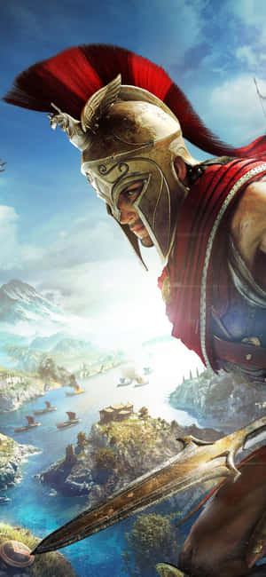Android Assassin's Creed Odyssey фон — Galaxy A15 Обои