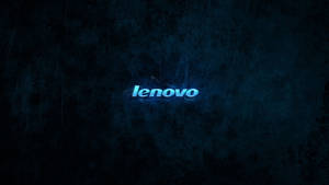 Официальные обои Lenovo в стиле гранж с синей текстурой