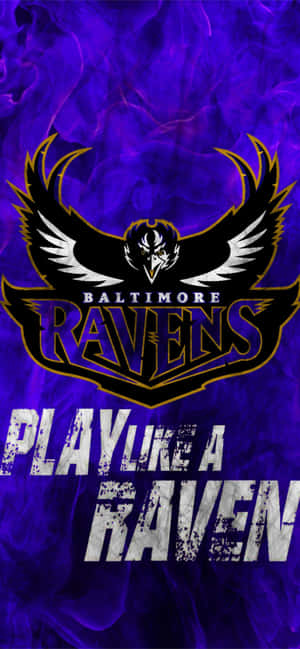Фон Baltimore Ravens — Vivo T5 Lite Обои
